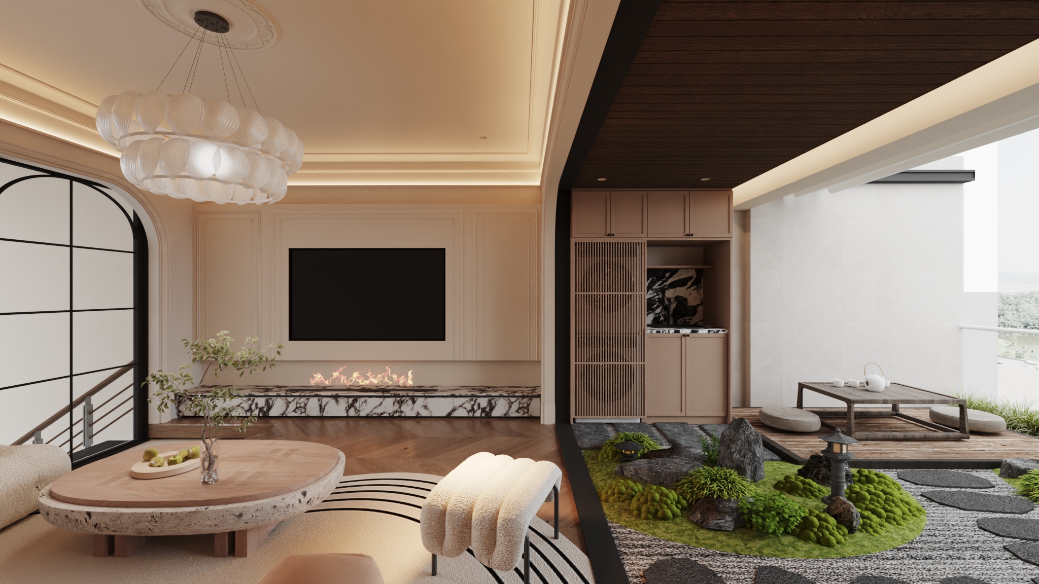 3D render nhà phố Lạng Sơn